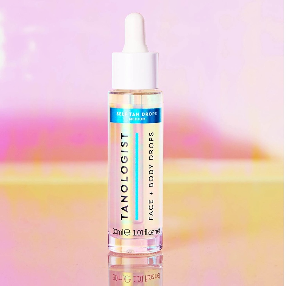 TANOLOGIST - SELF TAN FACE + BODY DROPS MEDIUM NEW - Picture 2 of 3